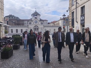 Fratoianni in visita a Moncalieri e Venaria Fratoianni in visita a Moncalieri e Venaria
