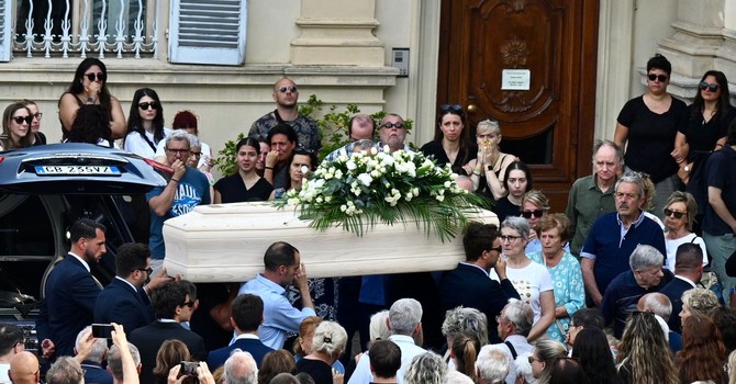 I funerali di Muriel Oddenino I funerali di Muriel Oddenino