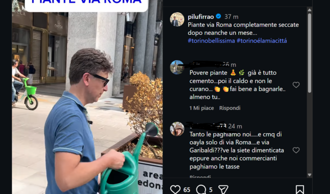 Un fotogramma del post pubblicato da Firrao (Torino Bellissima) Un fotogramma del post pubblicato da Firrao (Torino Bellissima)