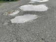 I cittadini protestano per le buche a Falchera I cittadini protestano per le buche a Falchera