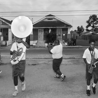 (Photo credits: Alec Soth - St. Augustine High School Marching Band, 2015)