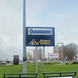 Torna il cartello “Torino Città per la Repubblica d’Europa”