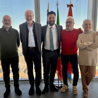 La firma dell'accordo presso il Grattacielo della Regione