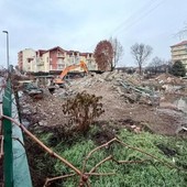 Completato a Nichelino l'abbattimento della vecchia Papa Giovanni