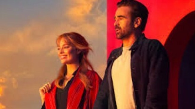 Margot Robbie e  Colin Farrell