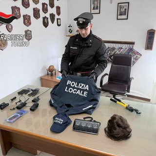 I carabinieri hanno fermato l'auto con i ladri a Settimo Torinese