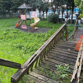 Giardino del Fioccardo: “Giochi rotti e poco utilizzo, pensiamo di chiuderlo”