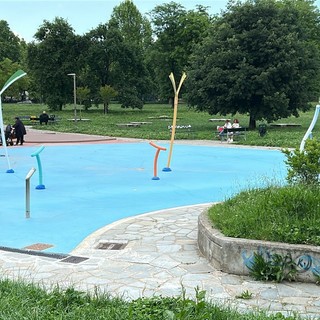 Giochi d’acqua al parco di Vittorio, il maltempo rimanda l'apertura a giugno