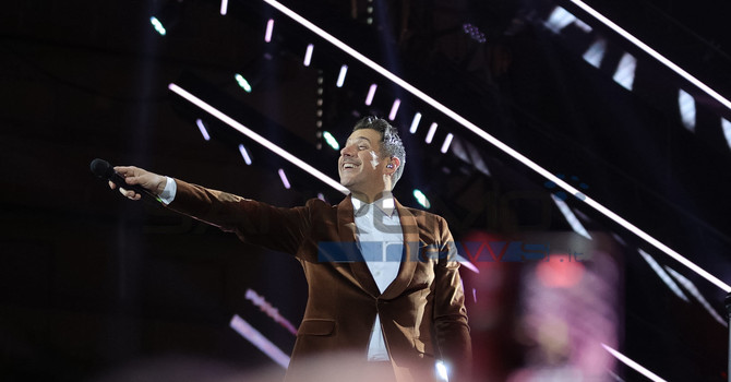 Il concerto di Gabbani a Vinovo diventa un caso (foto di archivio)