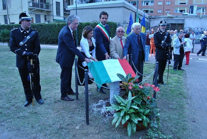 Un giardino per Giorgio Amendola in via Tollegno a Torino