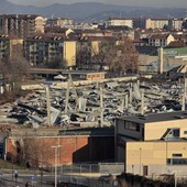 La demolizione dell'area della Gondrand