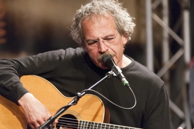 Una immagine di archivio di Gianmaria Testa Una immagine di archivio di Gianmaria Testa