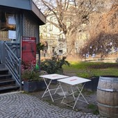 Il gazebo al centro del giardino Sambuy Il gazebo al centro del giardino Sambuy