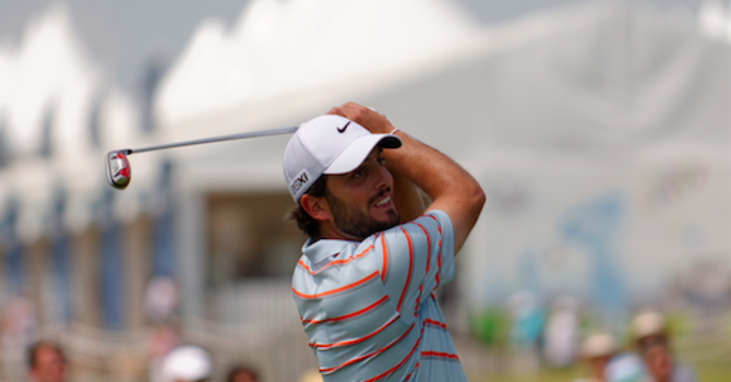 Una immagine di Francesco Molinari, tra i golfisti più attesi