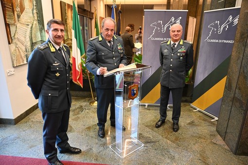 Il Generale Carrarini in visita al Comando Regionale della Finanza Piemonte - Valle d'Aosta