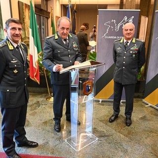 Il Generale Carrarini in visita al Comando Regionale della Finanza Piemonte - Valle d'Aosta