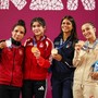 In foto Giulia Ghiglione con il suo allenatore Pierangelo Toniolo In foto Giulia Ghiglione con il suo allenatore Pierangelo Toniolo