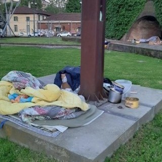 Degrado nella zona delle Porte Palatine Degrado nella zona delle Porte Palatine