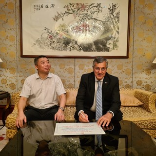 Icardi termina il viaggio in Cina: “Gratitudine per l’aiuto ricevuto in pandemia, la collaborazione con Wenzhou continua”