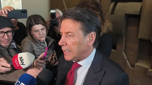 Il leader del Movimento 5 Stelle Giuseppe Conte