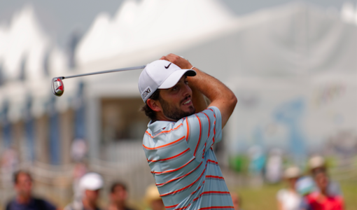 Una immagine di Francesco Molinari, tra i golfisti più attesi