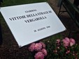 Intitolazione del giardino alle vittime della strage di Vergarolla