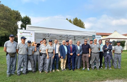 Una immagine d'archivio delle Guardie Ecologiche Volontarie Una immagine d'archivio delle Guardie Ecologiche Volontarie