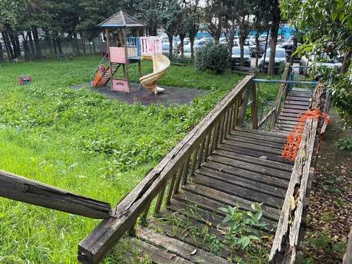 Giardino del Fioccardo: “Giochi rotti e poco utilizzo, pensiamo di chiuderlo”