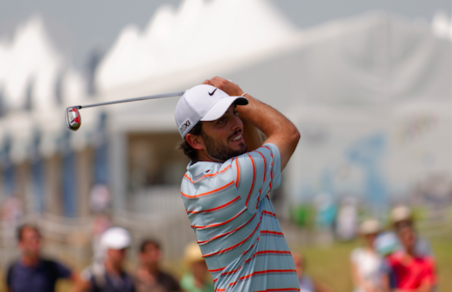 Una immagine di Francesco Molinari, tra i golfisti più attesi Una immagine di Francesco Molinari, tra i golfisti più attesi