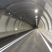 Riapre al traffico la galleria Monte Basso di Lanzo
