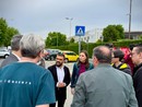 Grimaldi e Cera con i lavoratori di Italdesign a Moncalieri