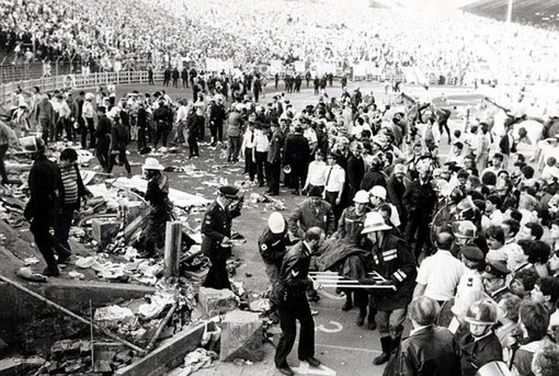 Immagine d'archivio del 29 maggio 1985