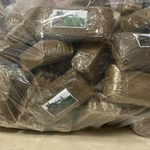 hashish sequestrato dalla polizia