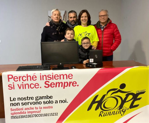 Materiale informatico dell'Università Studi di Torino per la Hope Running