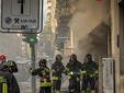 Incendio in una gelateria di via Principi d'Acaja