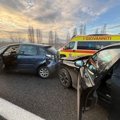 Incidente questo pomeriggio in tangenziale