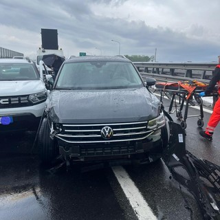 Incidente lungo la Torino-Aosta questa mattina