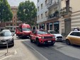 incendio in via crevacuore
