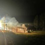 L'incendio che ha devastato il presidio di Borgone L'incendio che ha devastato il presidio di Borgone