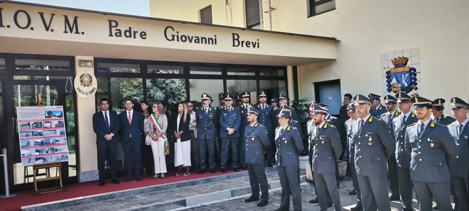 Inaugurazione restauro caserma di Orbassano Guardia di Finanza