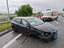 Doppio incidente sulla sopraelevata di Moncalieri: due persone ferite e traffico in tilt