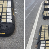 Ciclabili, i separatori in gomma si sgretolano dopo tre anni Ciclabili, i separatori in gomma si sgretolano dopo tre anni