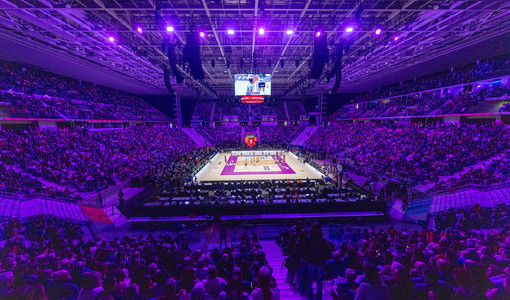 Una foto d'archivio dell'Inalpi Arena Una foto d'archivio dell'Inalpi Arena