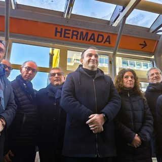 Da lunedì il tram 3 torna a fare capolinea in piazza Hermada Da lunedì il tram 3 torna a fare capolinea in piazza Hermada