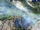 Un incendio nei boschi di Vinadio lo scorso 10 luglio Un incendio nei boschi di Vinadio lo scorso 10 luglio