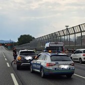 Incidente in tangenziale Nord: quattro veicoli coinvolti, traffico in tilt