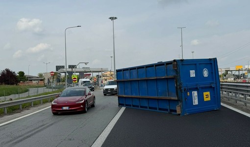 Incidente dopo la barriera di Settimo: traffico in tilt sulla tangenziale