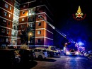 Tragico rogo in via Quarello: una persona è deceduta Tragico rogo in via Quarello: una persona è deceduta