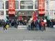 Flash mob dei lavoratori di Italiaonline per dire no a trasferimenti e licenziamenti