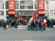 Massiccia adesione stamattina allo sciopero e al presidio dei lavoratori di Italiaonline